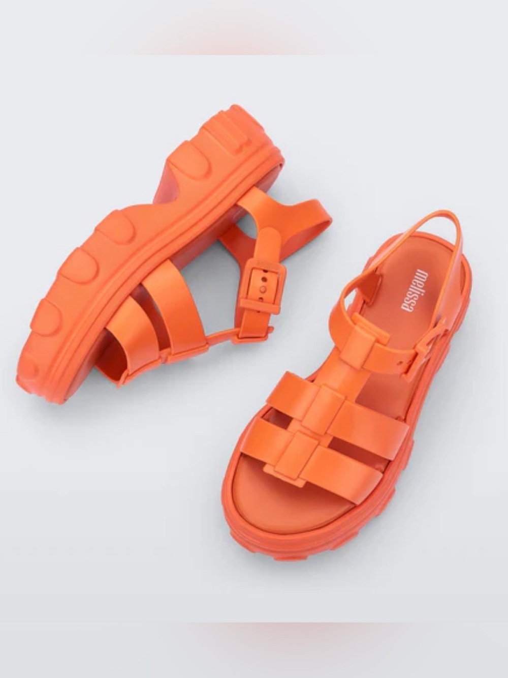 Melissa Orange Ella Platform Sandal BNIB🔖